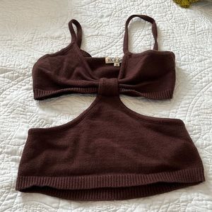 VERGE GIRL knit top